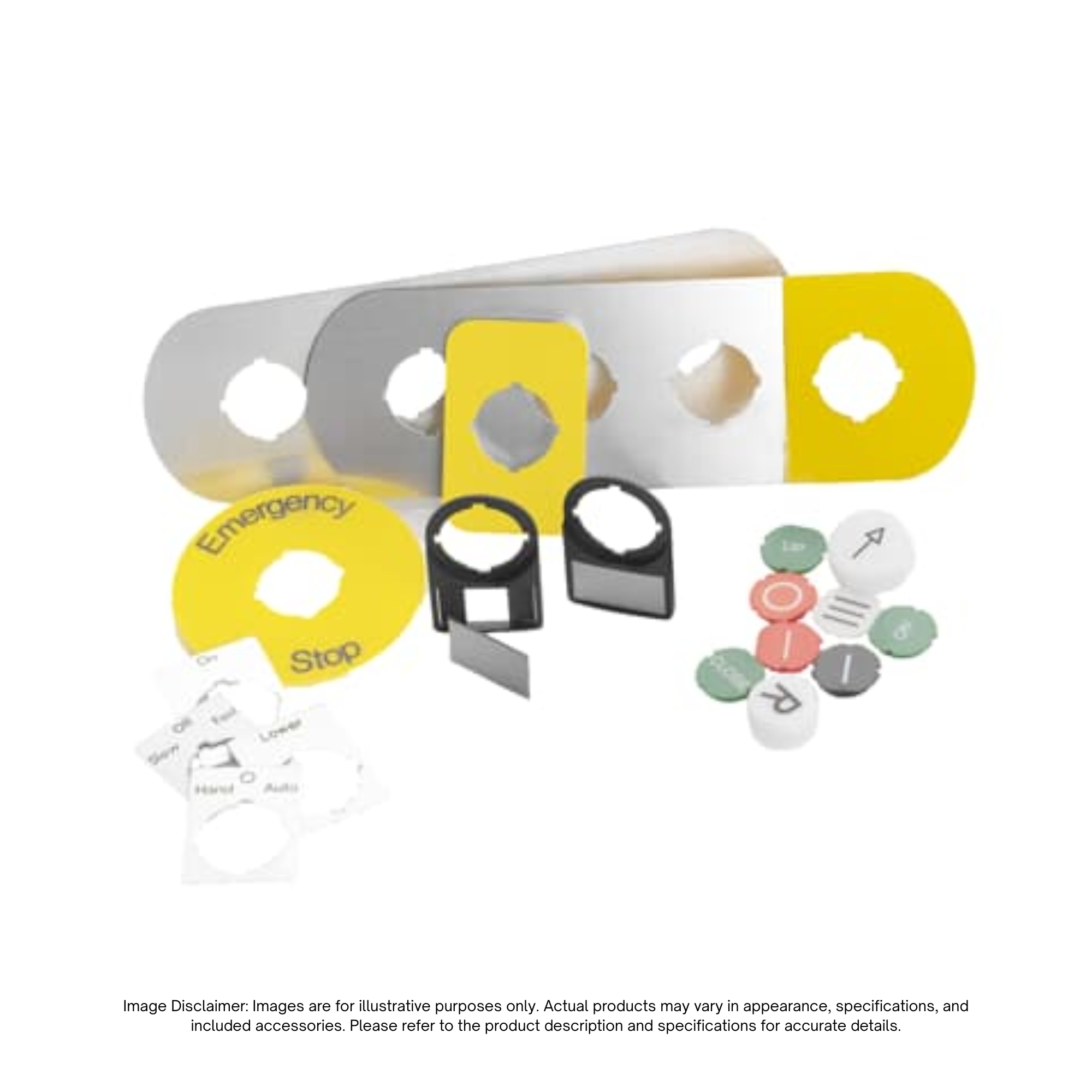 MA6-1019 - ABB | "E-STOP LEGEND PLATE, EMERGENCY STOP"