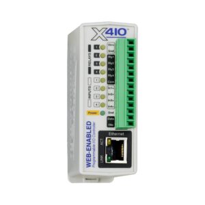 an image of an x-410 controlbyweb device in a white background