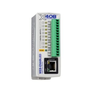 an image of a controlbyweb x-405 device in a white background