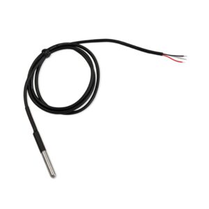 an image of a temp sensor wire in a white background