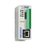 X-412-E - ControlByWeb® |  4‐Channel Relay & Analog Input Module