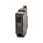 GE THQB1115 Miniature Circuit Breaker | 15A, 120/240 VAC, 10kA Interrupt, 1 Pole, Fixed Trip