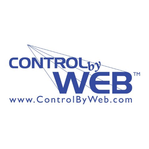 an image of controlbyweb's logo in a white background