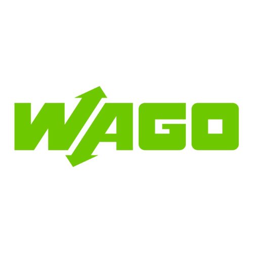 an image of wago's logo in a white background