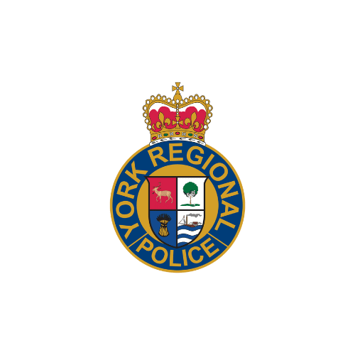 an image of york region police's logo in a white background