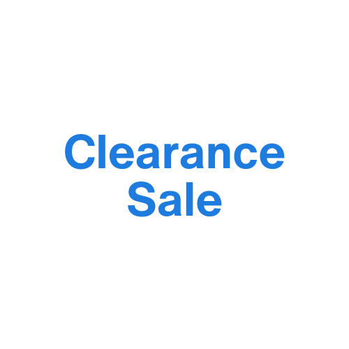 clearance sale