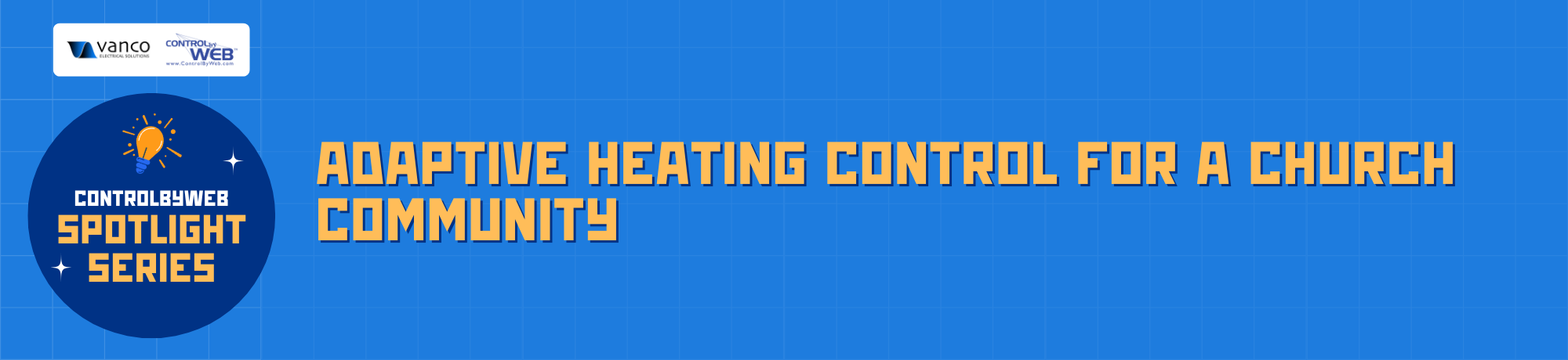 adaptive heating control for a church community