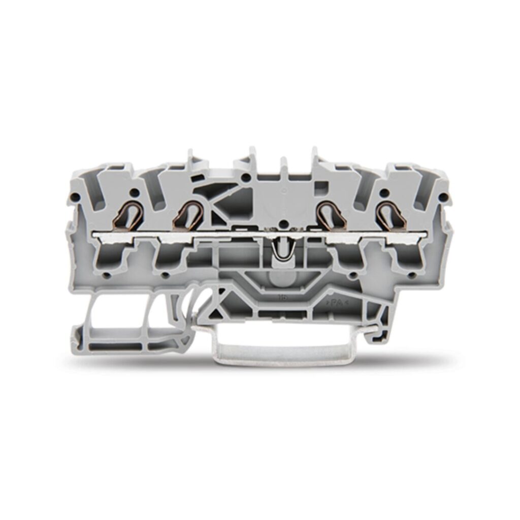 2002-1401-WAGO | 4-conductor through terminal block; 2.5 mm²; suitable ...