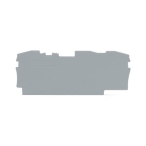 2006-1391-WAGO | End and intermediate plate; 1 mm thick; gray