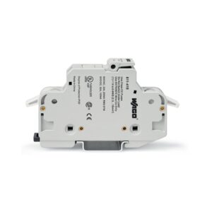 811-410-WAGO | 2-conductor fuse terminal block light gray
