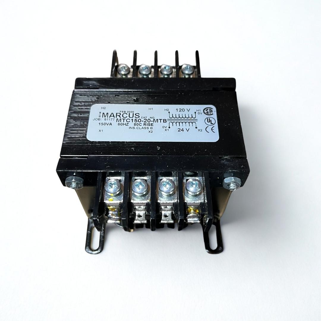 MTC150-20-MTB - Marcus Transformers | 150VA 120-24V Terminal Block Control