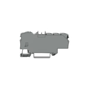 2006-8031 | Distribution terminal block, with operating slots 1 x 6 mm² / 6 x 1.5 mm², gray