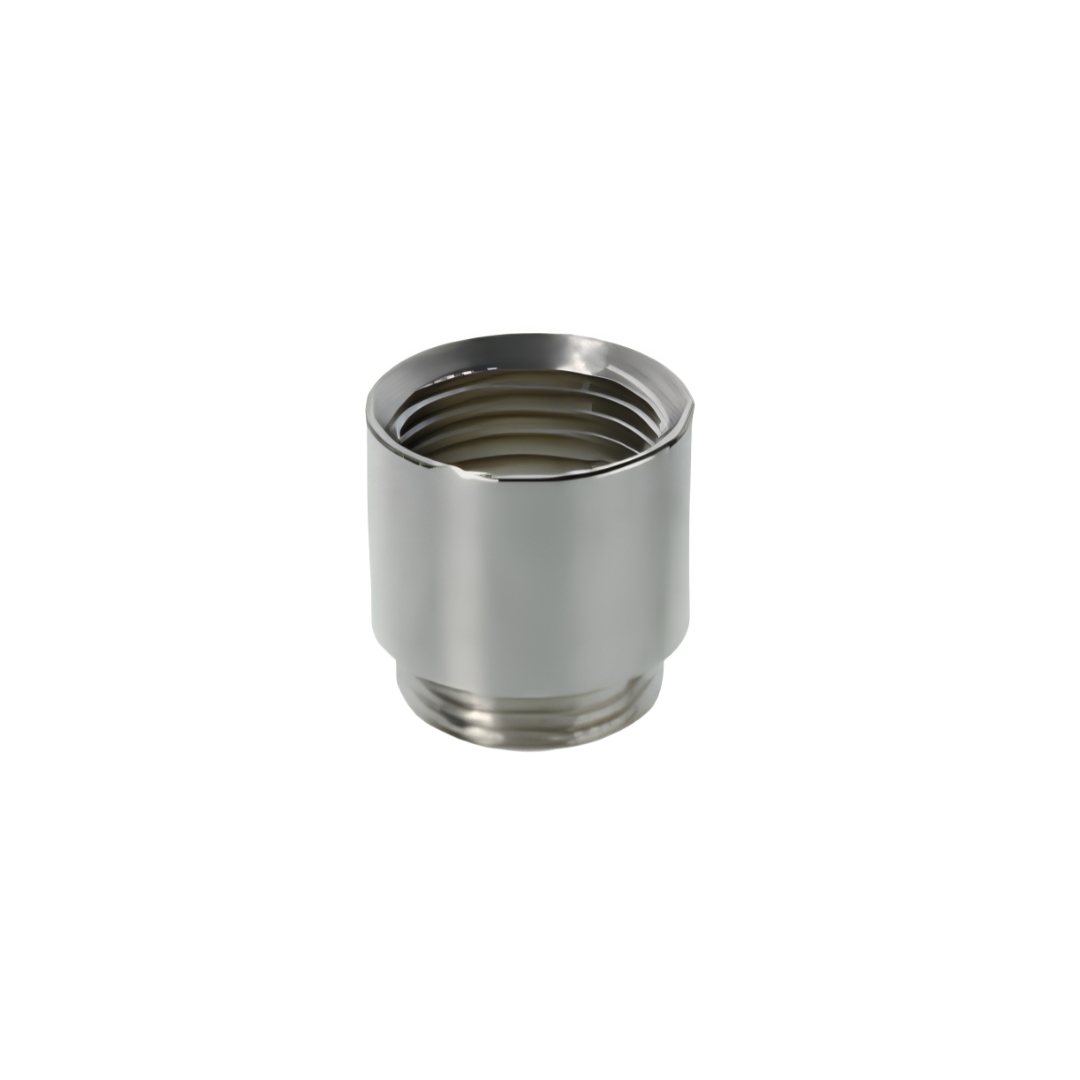 194.655 - ITC | Thread adapter, brass nickel plated, M40(M) to 1 1/4"NPT(F)