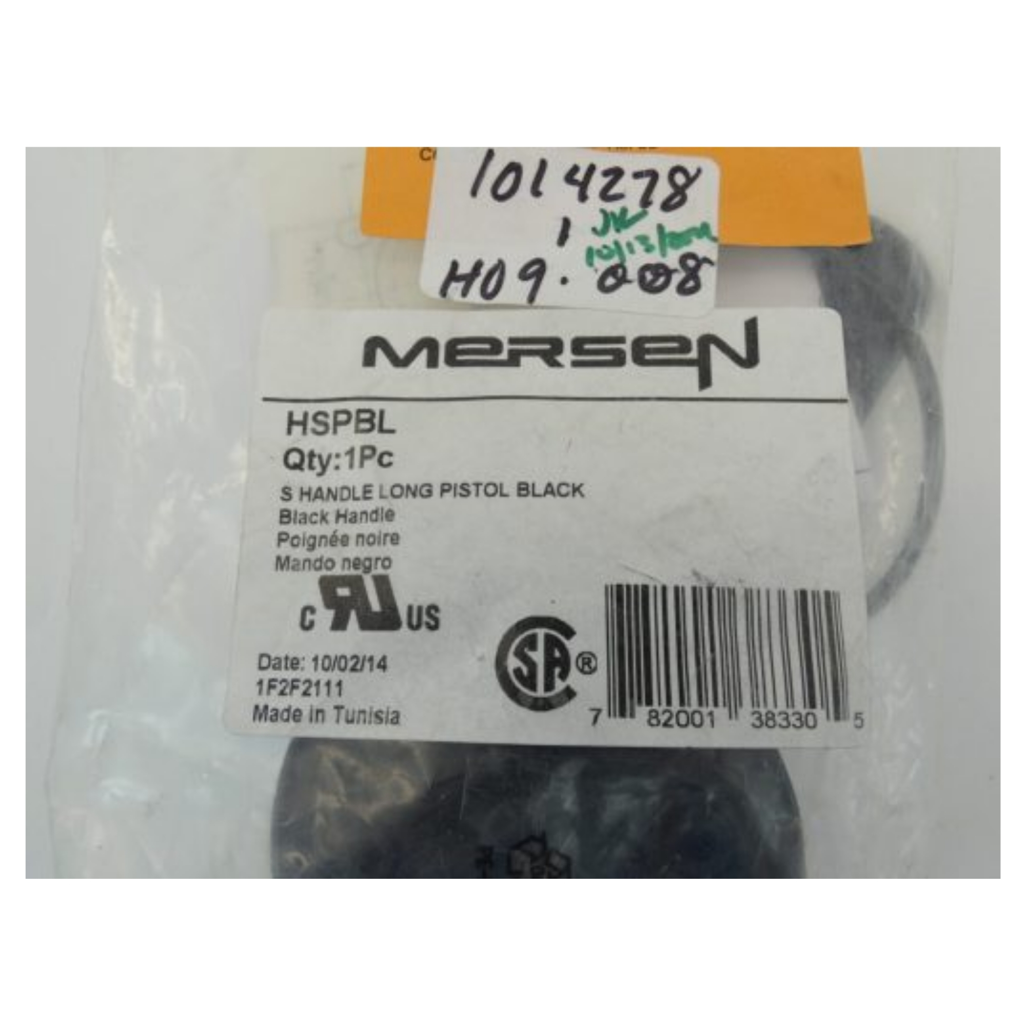 HSPBL - Mersen | HANDLE TYPE S LONG PISTOL BL