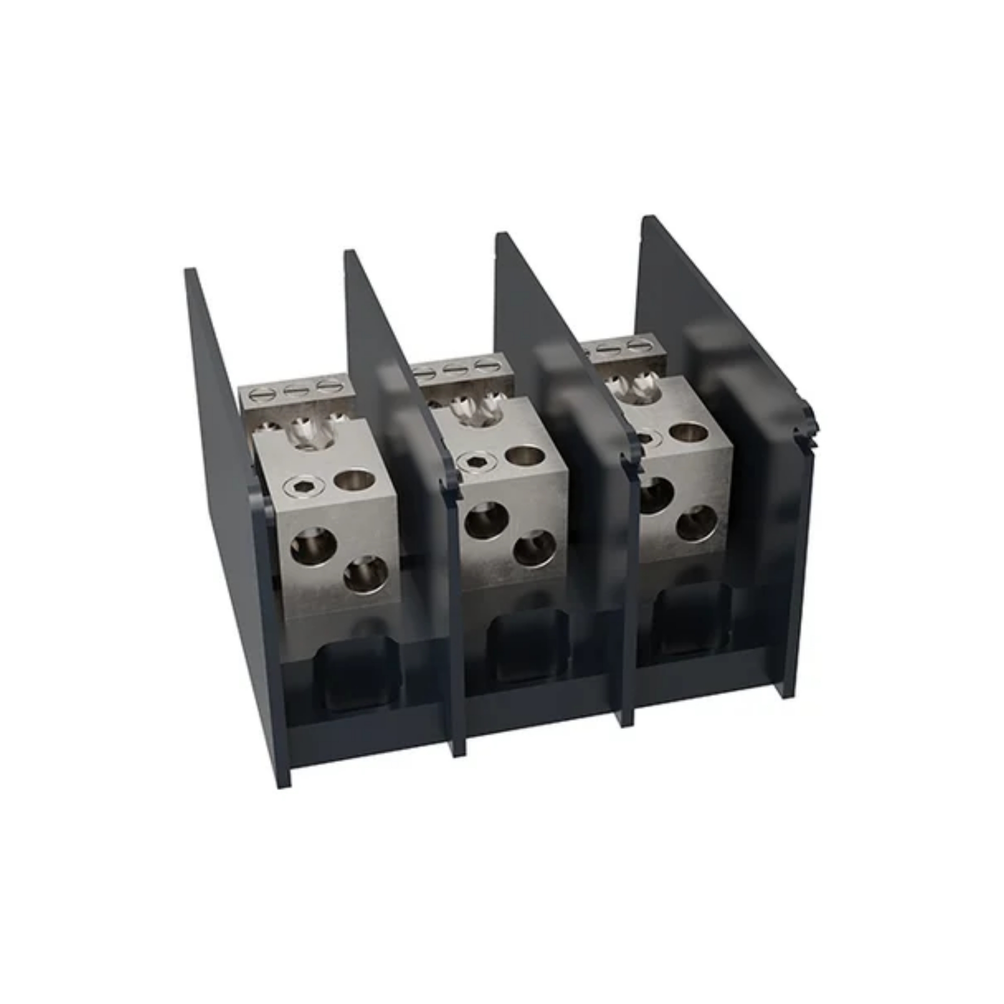MPDB67513 - Mersen | PWR DIS BLK AL INT 350A 3P 6