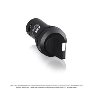 C2SS2-10B-11 - ABB | SELECTR 2 POS. MAINT. BLACK 1NO+1NC