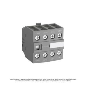 CA4-22E - ABB | "FRNT MNT AUX, 2NO/2NC, AF26-AF38"