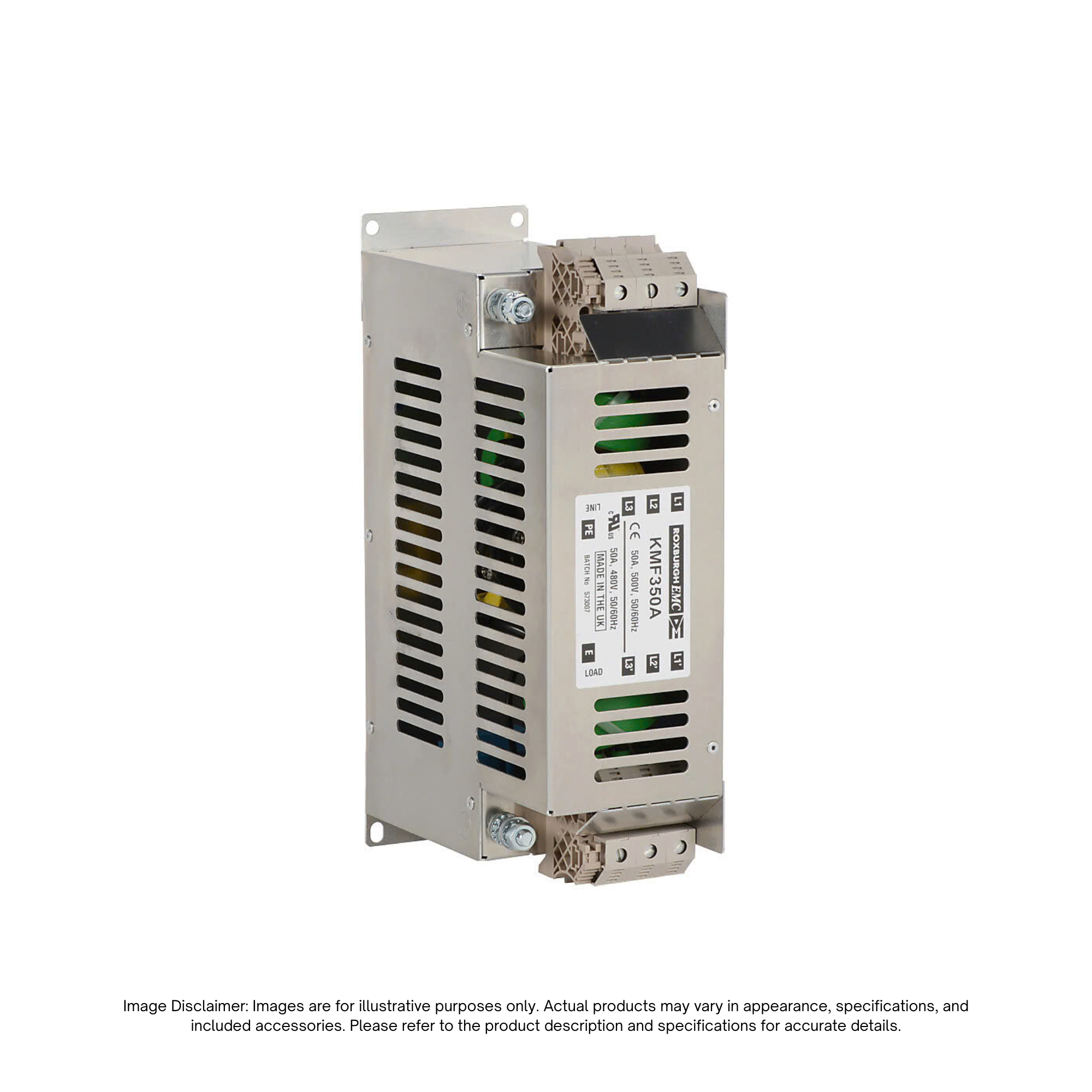 KMF350A - Alpha 3 | EMI-RFI Filter, 50AMP, 480VAC 3PH
