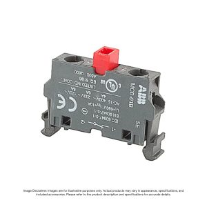 MCB-01B - ABB | CONTACT BLOCK REAR MOUNTING, 1NC