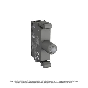 MLBL-04R - ABB | LAMP BLOCK WITH LED, 130VAC RED