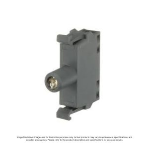 MLBL-04Y - ABB | LAMP BLOCK WITH LED, 130VAC YELLOW