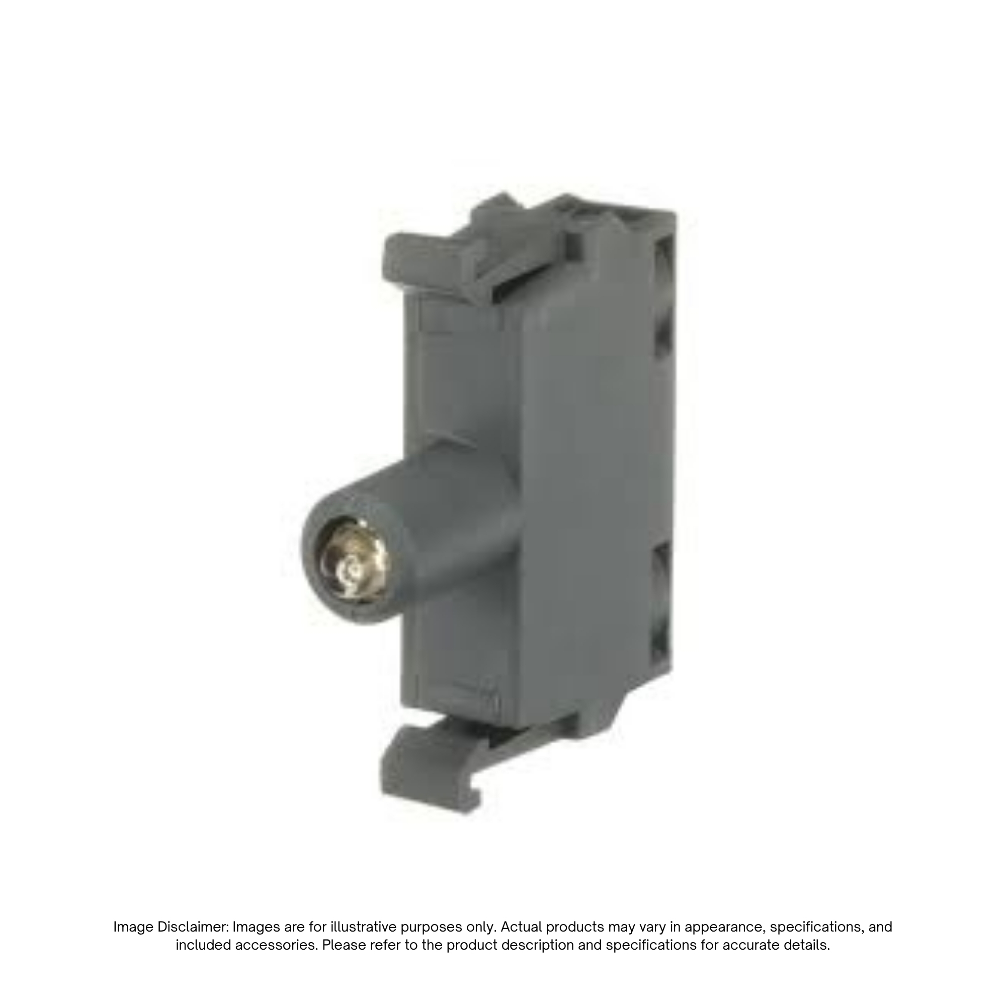 MLBL-04Y - ABB | LAMP BLOCK WITH LED, 130VAC YELLOW
