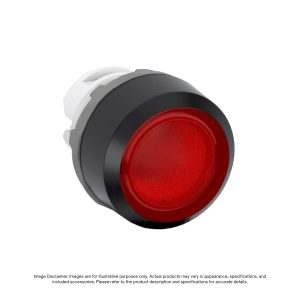 MP1-11R - ABB | ILL PUSHBUTTON FLUSH MOM., RED