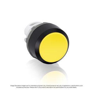 MP1-11Y - ABB | ILL PUSHBUTTON FLUSH MOM., YELLOW