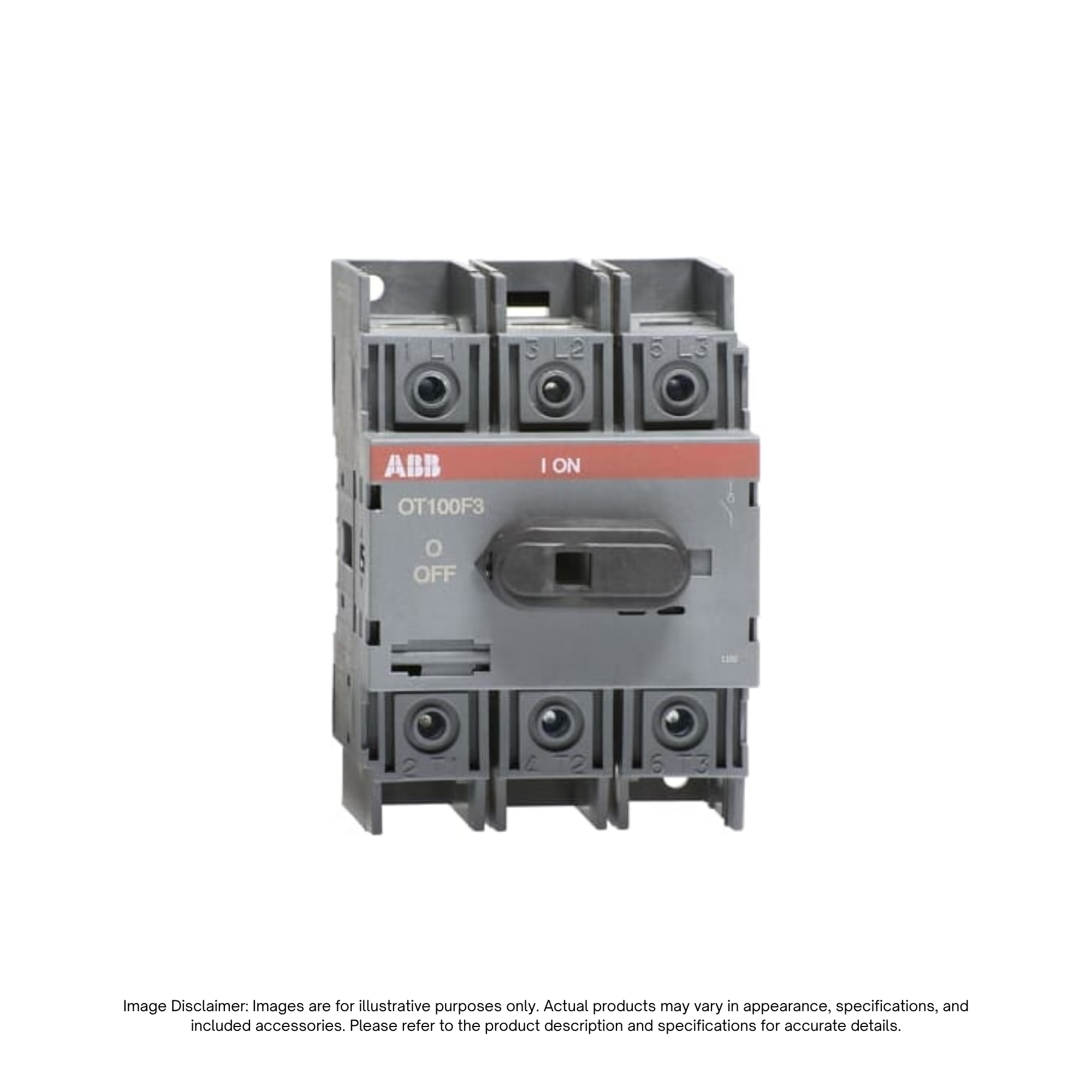 OT100F3P - ABB | NF DISC. SW. 100A C/W PISTOL+SHAFT